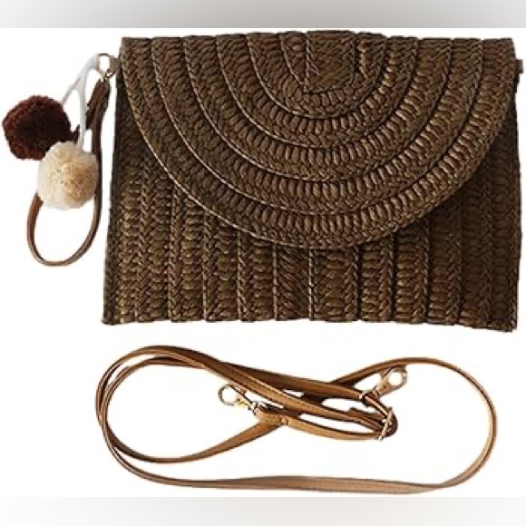 Straw Purse, Long Serving Life Handle Straw Bag, Adjustable Womens Straw Bag - Picture 8 of 10